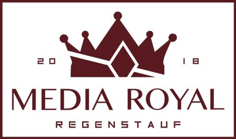 Media Royal Regenstauf - rotes Logo